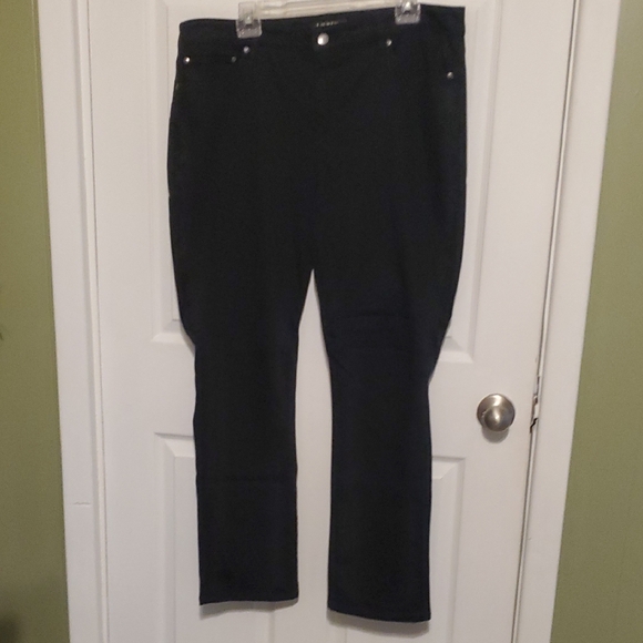 Ralph Lauren Denim - Ralph Lauren Women's Black Straight Leg Jeans